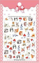 Load image into Gallery viewer, New 3D Self-Adhesive Lovely Red Lips Image Nails Stickers for Nails Sticker Decorations Manicure Valentine's Day Nail Art Sticker Decals 3D Exquisite Pattern Nail Art Supplies Self-Adhesive Luxurious Nail Art Decoration
