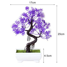 Load image into Gallery viewer, New Artificial Plants Pine Bonsai Potted  Decorative Green Small Trees Fake Flowers Ornament For Home Garden Decoration
