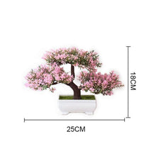 Load image into Gallery viewer, New Artificial Plants Pine Bonsai Potted  Decorative Green Small Trees Fake Flowers Ornament For Home Garden Decoration
