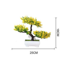 Load image into Gallery viewer, New Artificial Plants Pine Bonsai Potted  Decorative Green Small Trees Fake Flowers Ornament For Home Garden Decoration
