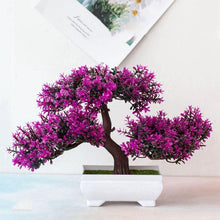 Load image into Gallery viewer, New Artificial Plants Pine Bonsai Potted  Decorative Green Small Trees Fake Flowers Ornament For Home Garden Decoration
