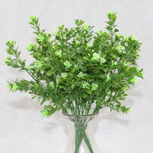 Load image into Gallery viewer, New Artificial Shrubs Boston Fern Grass Fake Green Bushes Indoor Outdoor UV Resistant Indoor Outside For Home Garden Porch Window Décor
