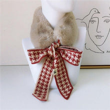 Load image into Gallery viewer, New Autumn Winter Fashion Soft Faux Fur Crochet Knitted  Neck Warmer Elastic Neck Gaiter Head Wrap Lightweight Scarf Collar Neck Elegant Warmer Scarves for Women

