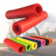 Load image into Gallery viewer, NEW Bicycle Grips Super Light Silicone Non-Slip Shock Absorption Road Handle Bike Bicycles Parts Comfortable Shock Absorption Bike Handlebar Grips Comfort Ergo Handlebar Grip Designed For  Cycling
