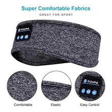 Load image into Gallery viewer, New  Bluetooth Wireless Headphones Sports Headband Soft Elastic Comfortable Headphones For Sleep Music Headset Speakers
