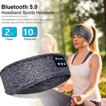 Load image into Gallery viewer, New  Bluetooth Wireless Headphones Sports Headband Soft Elastic Comfortable Headphones For Sleep Music Headset Speakers
