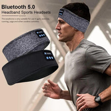 Load image into Gallery viewer, New  Bluetooth Wireless Headphones Sports Headband Soft Elastic Comfortable Headphones For Sleep Music Headset Speakers
