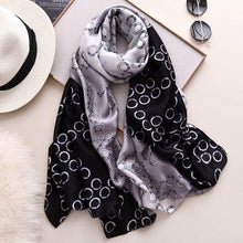 Load image into Gallery viewer, New Brand Designer Luxury  Winter Long Silk Scarf Shawls Wraps Print Cotton Scarf Stylish Head Wraps Scarves Hijabs Neck Scarves Lady Hijab For Female
