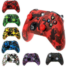 Load image into Gallery viewer, New Camouflage Silicone Gamepad Cover+2 Joystick Caps For Controller Silicone Cover Skins Protector Case Accessories For Wireless/Wired Gamepad Joystick
