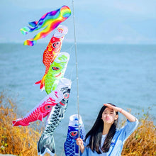 Load image into Gallery viewer, New Carp Wind Sock Flag Wind Chimes Home Outdoors Hanging Decorations Yard Hanging Décor For Room Gift Memorial Patio Garden
