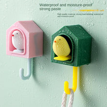 Load image into Gallery viewer, New Cartoon Bird Hook Self Adhesive Dormitory Bedroom Door Hangers Hooks Key Umbrella Towel Cap Coat Rack Wall Decoration Rack Creative Adhesive Coat Hook Cute Bird Hooks Decorative Wall Hooks Key Holder
