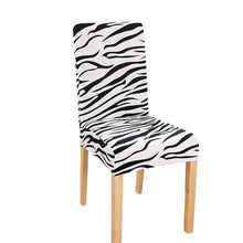 Load image into Gallery viewer, New Chair Covers Spandex Stretch Chair Covers Dining Slipcover Decorative Chair Cover floral For Kitchen Wedding Banquet Hotel Stretch Armless Chair Slipcover for Dining Room Seat Cushion, Spandex Kitchen Parson Chair Protector Cover, Removable &amp; Washable
