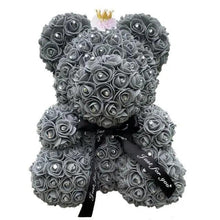 Load image into Gallery viewer, New Charming Diamond Rose Bears 40cm Artificial Flower Teddy Bears For Valentins's Day Mother's Day Birthday Gifts
