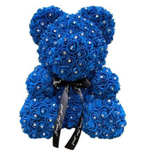 Load image into Gallery viewer, New Charming Diamond Rose Bears 40cm Artificial Flower Teddy Bears For Valentins's Day Mother's Day Birthday Gifts

