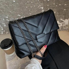 Load image into Gallery viewer, New Classic Embroidery Thread Small PU Leather Crossbody Bags For Women And Girls Trending Shoulder Female Handbags
