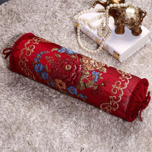 Load image into Gallery viewer, New Classical Luxury Cylindrical Cotton And Linen Pillow Roll Cushion Sofa Throw Polyester Cotton Linen Pillowcase Sofa Cushion Cover Backrest Home Chair Modern Colorful Design 15X50CM
