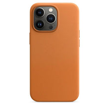 Load image into Gallery viewer, New Colorful Leather For iPhone 14 13 Pro Max Mini Magnet Case Cover Wireless Charging Drop Protect Covers Shockproof Slim Back Cover Leather Case For iPhone Slim and Aesthetic iPhone 14 case
