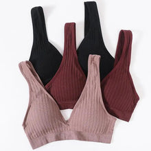 Load image into Gallery viewer, New Comfortable Seamless Sports Bras For Women And Girls Top Female Brassiere Deep V Sexy Women's Underwear Backless
