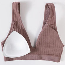 Load image into Gallery viewer, New Comfortable Seamless Sports Bras For Women And Girls Top Female Brassiere Deep V Sexy Women's Underwear Backless

