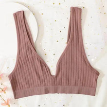 Load image into Gallery viewer, New Comfortable Seamless Sports Bras For Women And Girls Top Female Brassiere Deep V Sexy Women's Underwear Backless
