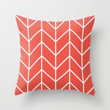 Load image into Gallery viewer, New Creative Red Cushion Case Hot Modern Home Outdoor Decorative Geometry Square Pillow Case Decorative Pillows Case Sofa Couch Seat Polyester Pillows Covers 45x45CM

