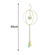 Load image into Gallery viewer, New Crystal Guardian Angel Wing  Sun-catcher Car Charm For Rear View Mirror Clear Window Rainbow Maker Collection With Crystal Wind Chimes For Home Garden Hanging Decoration Photography Prop

