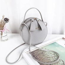 Load image into Gallery viewer, Small Circular Bag For Women And Girls Fashionable Single Shoulder Slung Mobile Phone Ladies Purse Women's Crossbody Messenger Gift Bags
