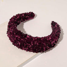 Load image into Gallery viewer, Sparkly Sequins Sponge Headbands Mermaid Knot Tie Head Bands for Women Daily Party Crown Turban Gorgeous Hair Accessories For Women
