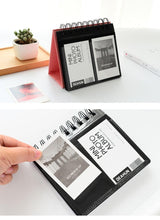Load image into Gallery viewer, New Desktop Mini  Standing Polaroid Photo Album Scrapbooking Photocards album for cards stamps Photo Frame Instar Tabletop Flip Calendar Photo Album Gifts For Everyone
