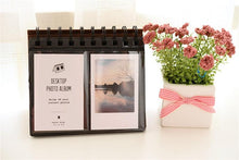 Load image into Gallery viewer, New Desktop Mini  Standing Polaroid Photo Album Scrapbooking Photocards album for cards stamps Photo Frame Instar Tabletop Flip Calendar Photo Album Gifts For Everyone

