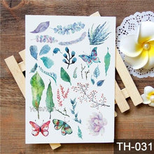Load image into Gallery viewer, New Different Animals Waterproof Temporary Sticker Tattoo Cute Little Colorful Children Tattoos
