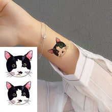 Load image into Gallery viewer, New Different Waterproof Temporary Tattoo Cute Fox Dog Luxury Animal Stickers Tattoo Colorful Modern Design For Adults Kids
