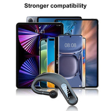 Load image into Gallery viewer, New Digital Display Wireless Single Ear Headset Bluetooth-compatible Earphone 5.2 Long Standby Time LED Power Digital Display Earphone Elegant Design Improved Comfort Long Range Wireless Hands Free Earphone For Drivers Canceling Headphones For Business
