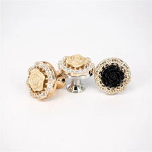 Load image into Gallery viewer, New Door Handles Furniture Handles Coffee Table Handle Cabinets And Drawer Knob Kitchen Furniture Accessories  Cabinet Knobs Flower Drawer Knobs Pull Handles

