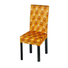 Load image into Gallery viewer, New Elastic Spandex Fibre  Chair Cover For Wedding Banquet Hotel Antifouling Fiber Standard Office European Stretch Spandex Removable Washable Dining Chair Protector Slipcovers for Hotel Dining Room Ceremony Banquet Wedding Party
