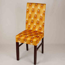 Load image into Gallery viewer, New Elastic Spandex Fibre  Chair Cover For Wedding Banquet Hotel Antifouling Fiber Standard Office European Stretch Spandex Removable Washable Dining Chair Protector Slipcovers for Hotel Dining Room Ceremony Banquet Wedding Party
