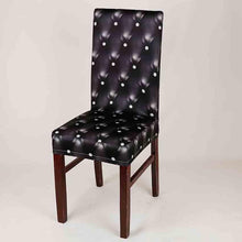 Load image into Gallery viewer, New Elastic Spandex Fibre  Chair Cover For Wedding Banquet Hotel Antifouling Fiber Standard Office European Stretch Spandex Removable Washable Dining Chair Protector Slipcovers for Hotel Dining Room Ceremony Banquet Wedding Party
