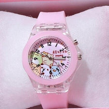 Load image into Gallery viewer, New Electronic Colour Light Source Fashion Cute Childrens Watch Kids Digital Sport Watch For Boys Girls Kid Electronic Functional Cute Outdoor Watches With LED Luminous Design
