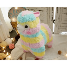 Load image into Gallery viewer, New Elegance 25cm Colorful Alpaca Plush Doll Baby Cute Animal Doll Soft Cotton stuffed doll Home Soft Toys Sleeping Mate Stuffed Plush Toys
