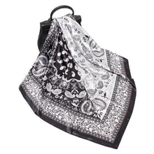 Load image into Gallery viewer, New Elegance Fashionable Scarves for Women Shawl Print Silk Satin Hijab Scarf Female Bandana 90*90cm Luxury Square Shawls Scarfs For Ladies
