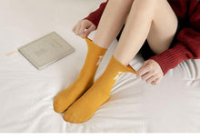 Load image into Gallery viewer, New Elegant Fruit Printed Breathable Cotton Socks Happy Funny Unisex Socks Candy Colors Harajuku Casual Cotton Crew Socks For Men And Women
