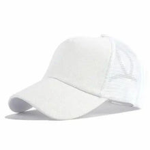 Load image into Gallery viewer, New Elegant Glitter Ponytail Baseball Caps Sequins Shining High Quality Fashionable Cap For Womens Messy Bun Adjustable Snapback Hip Hop Hat
