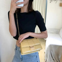 Load image into Gallery viewer, New Fancy Chain Strap Shoulder Bags for Women Summer Fashion Crossbody Bags PU Leather Lady Purses and Handbags
