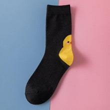 Load image into Gallery viewer, New Fashion Cartoon Socks Animal Print Ducks Cute Socks Cute Pure Cotton Short Socks Funny Duck Casual Socks For Men And Women
