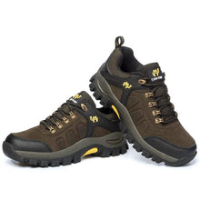 Load image into Gallery viewer, New Fashion Outdoors Men's Sneakers Waterproof Shoes Mens Casual Shoe Waterproof Hiking Boots Outdoor Lightweight Shoes Outdoor Walking Lace Up Anti-Slip Casual Shoes
