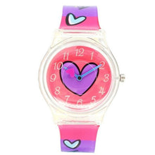 Load image into Gallery viewer, New Fashion Simple Boys Girls Sports Analog Watch Silicone Students Children Quartz Waterproof Learning Time Wrist Watch Easy To Read Time Wristwatches For Kids
