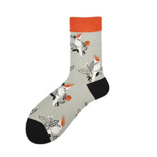 Load image into Gallery viewer, New Fashion Socks Shark Dinosaur Tiger Bear Dog Pattern Long Tube Happy Novelty Skateboarding Cycling Leisure Fun Unisex Crew Socks For Men And Women
