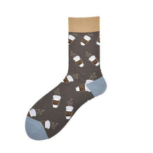 Load image into Gallery viewer, New Fashion Socks Shark Dinosaur Tiger Bear Dog Pattern Long Tube Happy Novelty Skateboarding Cycling Leisure Fun Unisex Crew Socks For Men And Women

