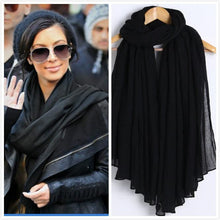 Load image into Gallery viewer, New Fashion Soft Cotton Elegant Viscose Scarf Ladies Scarf Shawls Lightweight Elegant Wraps  Muslim Hijab scarf scarves For Women
