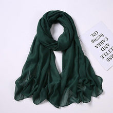 Load image into Gallery viewer, New Fashion Soft Cotton Elegant Viscose Scarf Ladies Scarf Shawls Lightweight Elegant Wraps  Muslim Hijab scarf scarves For Women
